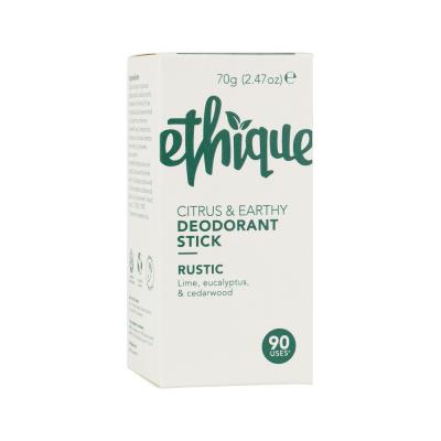 Ethique Deodorant Stick Citrus & Earthy Rustic Lime, Eucalyptus & Cedarwood 70g